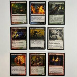 Vintage Magic The Gathering Shadowmoor Wort Twilight Shepherd‎ 9 Cards MTG